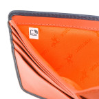 Синій шкіряний портмоне Visconti PLR72 ST / BL / OR Segesta c RFID - Фотографія № 104