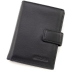 Чоловічий гаманець на магнітах із відділенням під паспорт старого зразка Marco Coverna M118-1 Black - Фотографія № 100