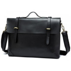 Чоловіча шкіряний портфель TIDING BAG 7082A - Фотографія № 100