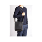 Шкіряний месенджер Tiding Bag G1157A чорна - Фотографія № 101