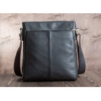 Шкіряний месенджер Tiding Bag G1157A чорна - Фотографія № 104