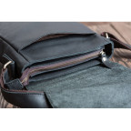 Шкіряний месенджер Tiding Bag G1157A чорна - Фотографія № 107