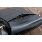 Шкіряний месенджер Tiding Bag G1157A чорна - Фотографія № 108