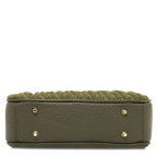 Жіноча замшева сумка через плече Tuscany Leather Chantilly TL142490, зелена (Forest Green) - Фотографія № 102