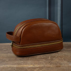Стильна чоловіча косметичка-несесер Ashwood PL41 Tan - Фотографія № 100