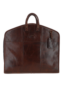 Мужской дорожний портплед из натуральной кожи Ashwood Carrier Brown