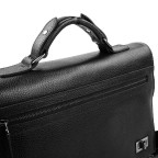 Чоловічий портфель із м'якої телячої шкіри BOND 1109-281 - Фотографія № 105