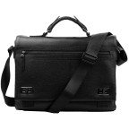 Чоловічий портфель із м'якої телячої шкіри BOND 1109-281 - Фотографія № 106