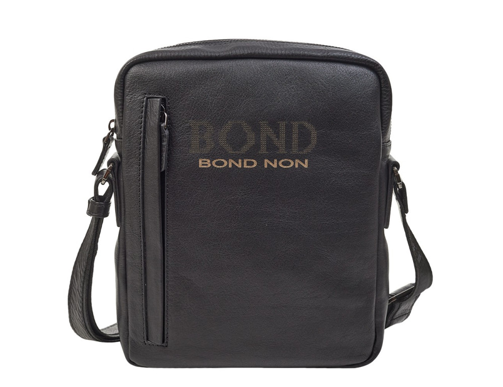Сумка мужская кожаная BOND 1161-101 - Фото № 1 Сумка мужская кожаная BOND 1161-101 - Фото № 1