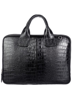 Стильная кожаная сумка для ноутбука и документов BOND 1320-356