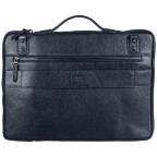 Синяя кожаная папка для ноутбука BOND 1419-1170 - Фото № 100