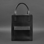 Шкіряна жіноча сумка шоппер Бетсі з кишенею чорна Blancnote BN-BAG-10-1-g-kr - Фотографія № 108