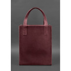 Шкіряна жіноча сумка шоппер Бетсі з кишенею бордова Blancnote BN-BAG-10-1-vin-kr - Фотографія № 103