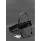 Чорна шкіряна сумка шоппер Blanknote BN-BAG-10-G-KR - Фотографія № 104