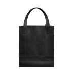 Чорна шкіряна сумка шоппер Blanknote BN-BAG-10-G-KR - Фотографія № 109