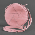 Шкіряна жіноча сумка Бон-Бон рожева BN-BAG-11-pink-peach - Фотографія № 105