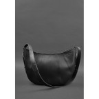 Чорна шкіряна сумка через плече Blancnote BN-BAG-12-G - Фотографія № 101