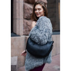Чорна шкіряна сумка через плече Blancnote BN-BAG-12-G - Фотографія № 105