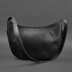 Чорна шкіряна сумка через плече Blancnote BN-BAG-12-G - Фотографія № 108