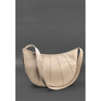 Світло-бежева шкіряна сумка через плече Blancnote BN-BAG-12-LIGHT-BEIGE - Фотографія № 101