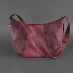 Бордова шкіряна сумка через плече жіноча Blacnote BN-BAG-12-VIN-KR - Фотографія № 108