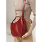 Бордова шкіряна сумка Blancnote BN-BAG-12-VIN - Фотографія № 106
