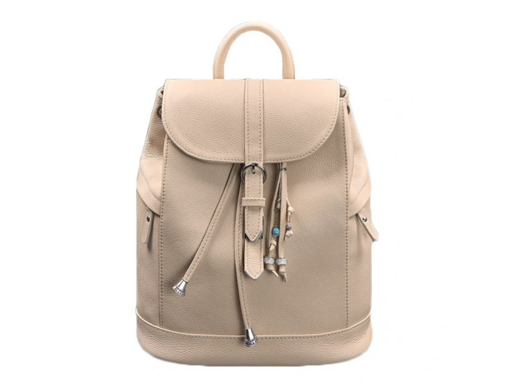 Міський шкіряний рюкзак Blancnote BN-BAG-13-crem-brule - Фотографія № 7