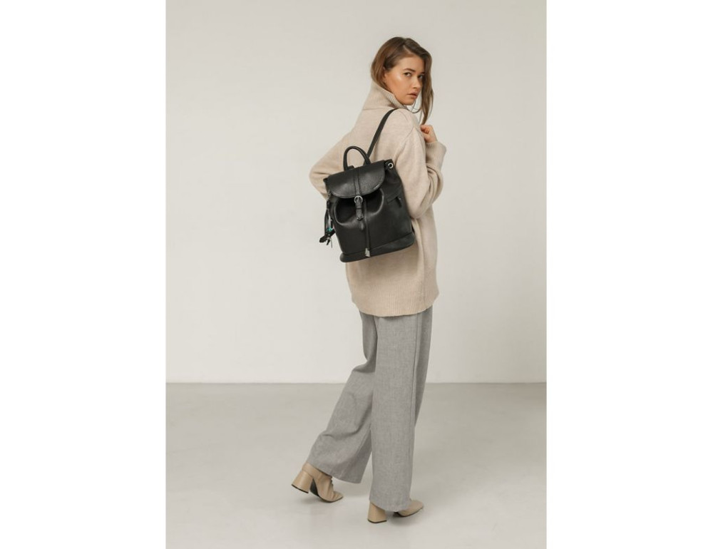 Міський шкіряний рюкзак Blanknote BN-BAG-13-onyx - Фотографія № 6