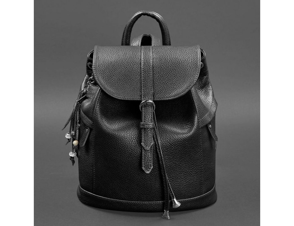 Міський шкіряний рюкзак Blanknote BN-BAG-13-onyx - Фотографія № 7