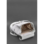 Шкіряний жіночий рюкзак білого кольору Blanknote BN-BAG-13-white - Фотографія № 104
