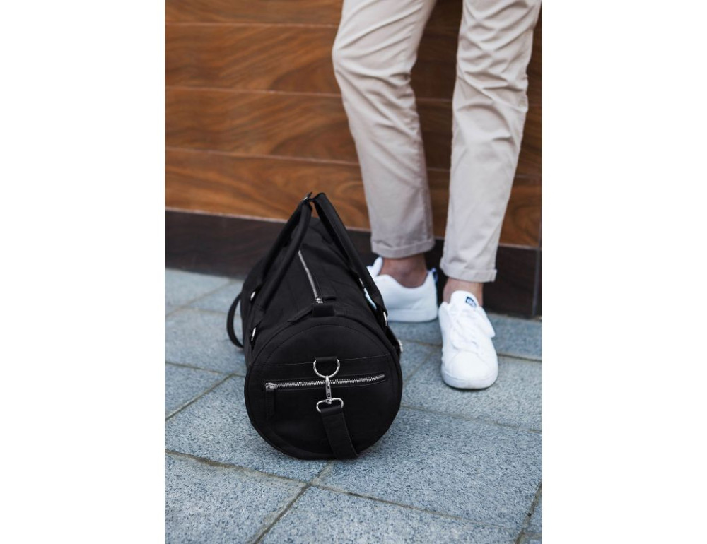 Шкіряна сумка Harper чорна Crazy Horse Blanknote BN-BAG-14-g-kr - Фотографія № 7