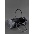 Шкіряна сумка Harper темно-синя краст Blanknote BN-BAG-14-navy-blue - Фотографія № 103