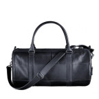 Шкіряна сумка Harper темно-синя краст Blanknote BN-BAG-14-navy-blue - Фотографія № 107