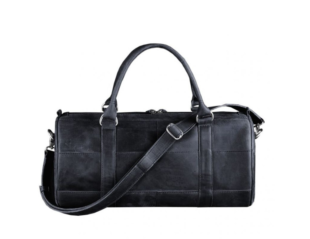 Шкіряна сумка Harper темно-синя Crazy Horse Blancnote BN-BAG-14-nn - Фотографія № 7
