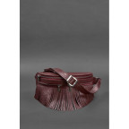Кожаная женская сумка на пояс Spirit бордовая BN-BAG-15-marsala - Фото № 101