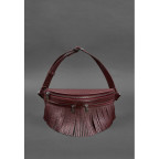 Кожаная женская сумка на пояс Spirit бордовая BN-BAG-15-marsala - Фото № 102