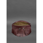 Кожаная женская сумка на пояс Spirit бордовая BN-BAG-15-marsala - Фото № 104
