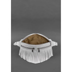 Кожаная женская сумка на пояс Spirit белая BN-BAG-15-white - Фото № 104