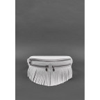 Кожаная женская сумка на пояс Spirit белая BN-BAG-15-white - Фото № 100