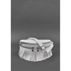 Кожаная женская сумка на пояс Spirit белая BN-BAG-15-white - Фото № 101