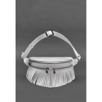 Кожаная женская сумка на пояс Spirit белая BN-BAG-15-white - Фото № 102