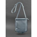 Шкіряна жіноча сумка з бахромою міні-кроссбоді Fleco блакитна BN-BAG-16-blue - Фотографія № 102
