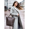 Темно-бежева шкіряна сумка шоппер Blancnote BN-BAG-17-BEIGE