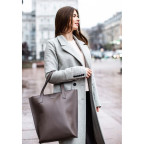 Темно-бежева шкіряна сумка шоппер Blancnote BN-BAG-17-BEIGE - Фотографія № 106