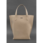 Шкіряна жіноча шкіряна сумка Blancnote BN-BAG-17-light-beige - Фотографія № 100