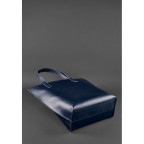 Темно-синя велика шкіряна сумка жіноча BN-BAG-17-NAVY-BLUE - Фотографія № 104
