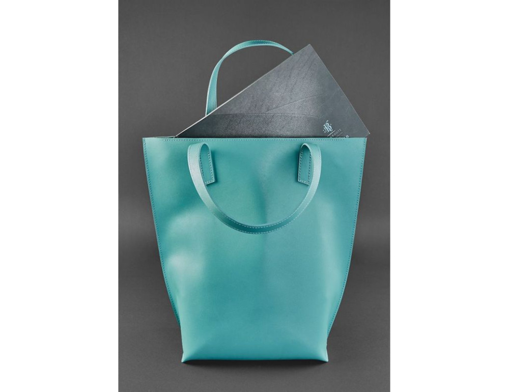 Містка жіноча сумка Шопер blanknote BN-BAG-17-tiffany тиффани - Фотографія № 3
