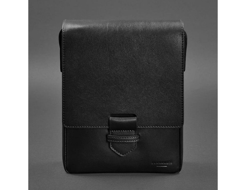 Чоловічий шкіряний месенджер Blanknote BN-BAG-18-g - Фотографія № 8