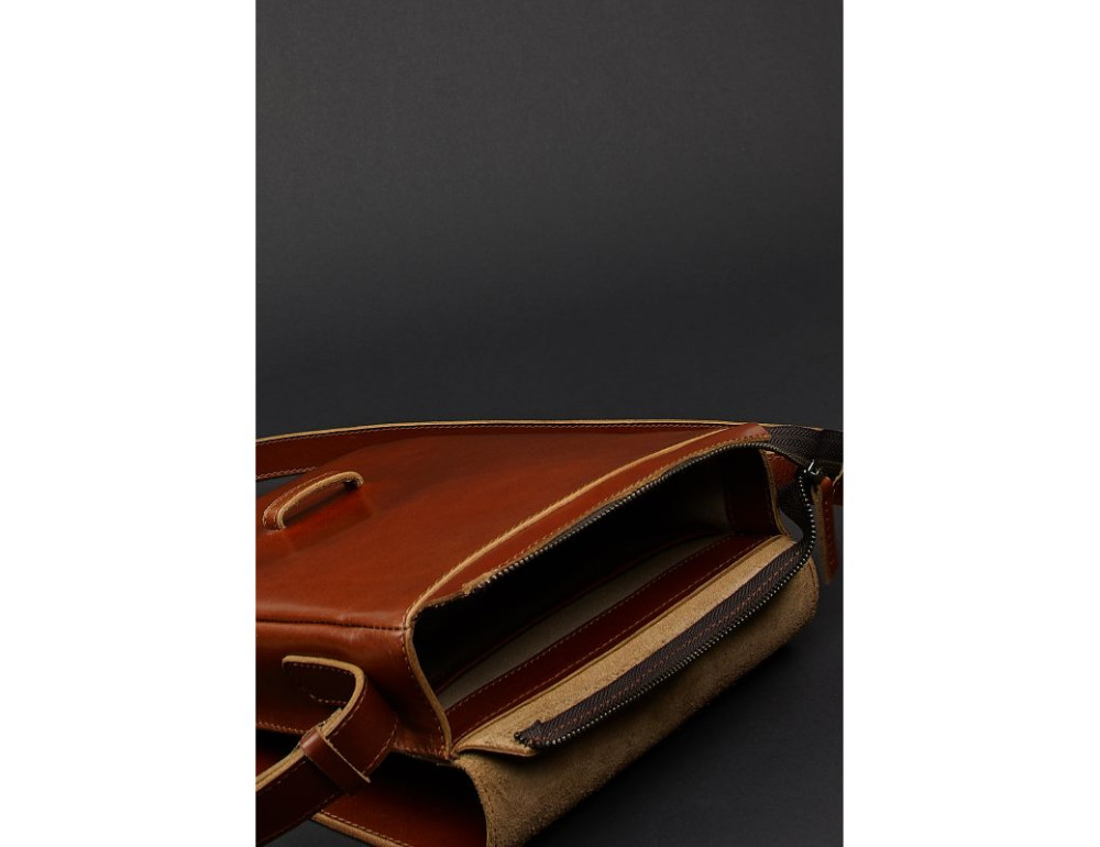Світло-коричневий чоловічий месенджер Blanknote BN-BAG-18-k - Фотографія № 4