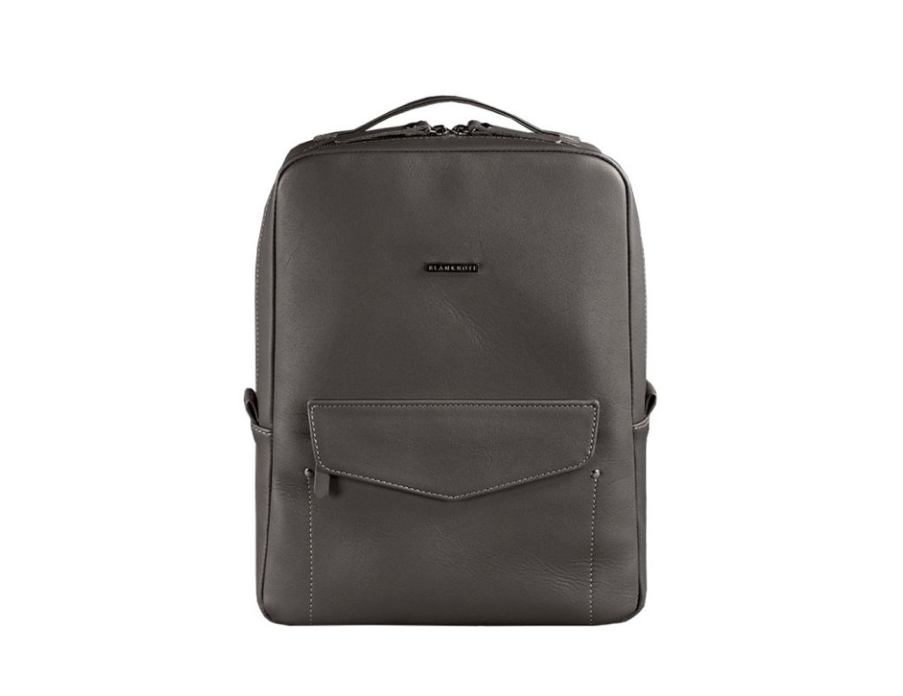 Темно-бежевий жіночий рюкзак зі шкіри Blancnote BN-BAG-19-BEIGE - Фотографія № 9
